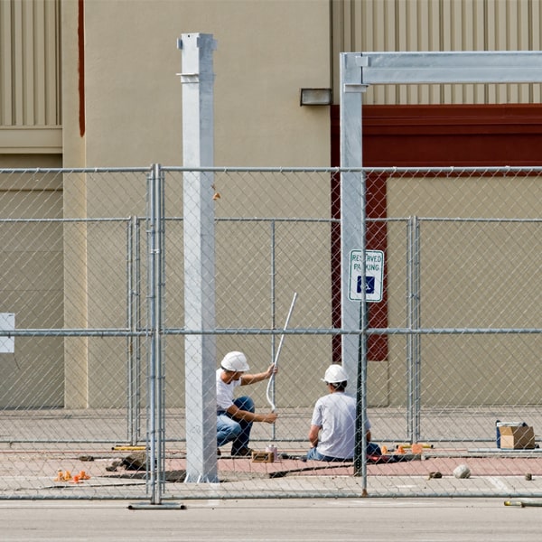 how much time can i lease the temporary fence for my building site or event in Barada